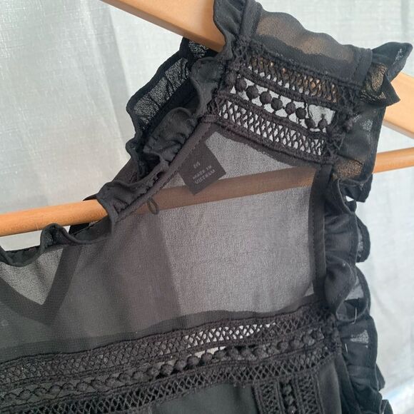 A.N.A Sheer Babydoll tank - Picture 2 of 2